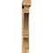 Ekena Millwork Balboa Block Smooth Bracket w/ Offset Brace, Western Red Cedar, 5 1/2"W x 38"D x 38"H BKT0604X38X38BOA05SWR - alternate 3
